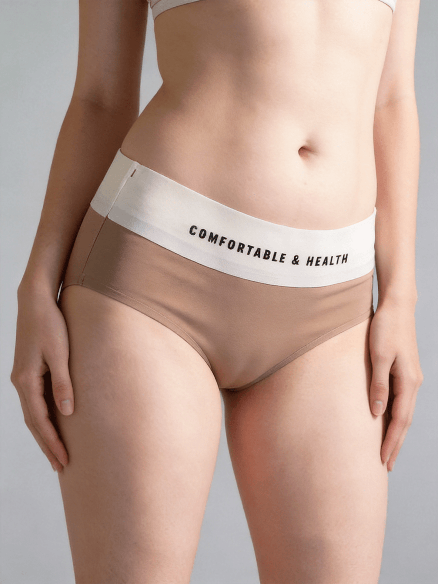 Antibacterial Seamless Ice Fabrics Panties & Mid High Waist Hip Lifting