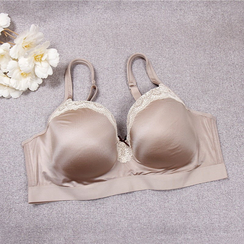 Plus Size Thin Full‑Coverage Smooth Surface Strapless Bra