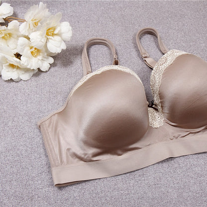 Plus Size Thin Full‑Coverage Smooth Surface Strapless Bra
