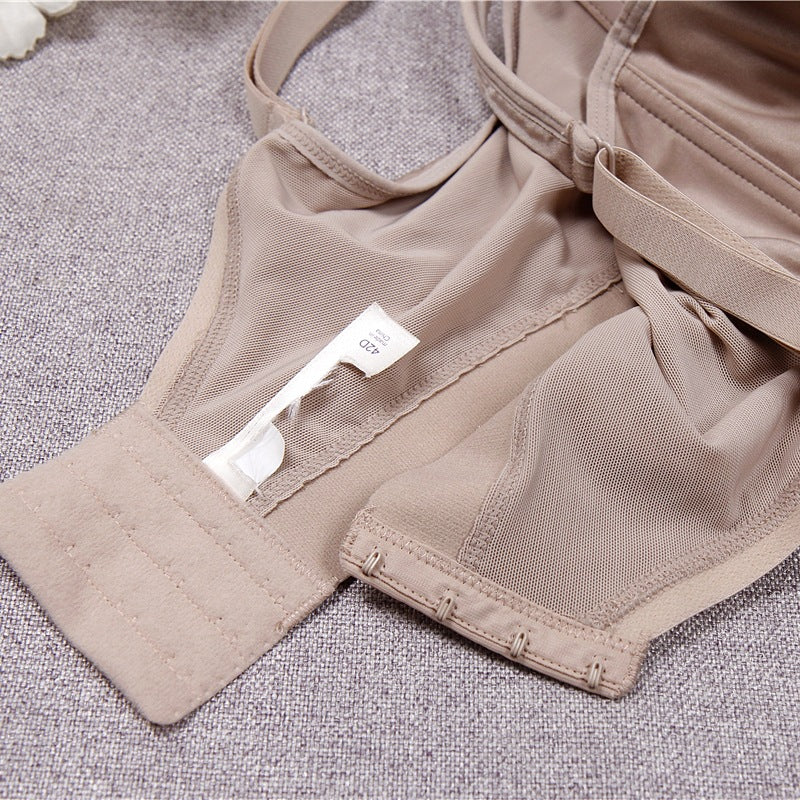 Plus Size Thin Full‑Coverage Smooth Surface Strapless Bra