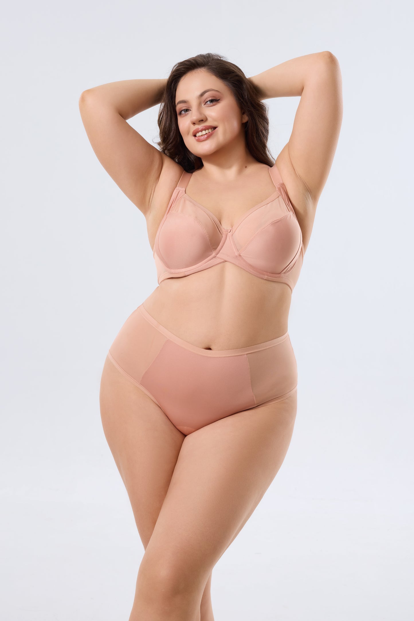 Full Coverage Underwire Lace Bra Set With Comfortable Design