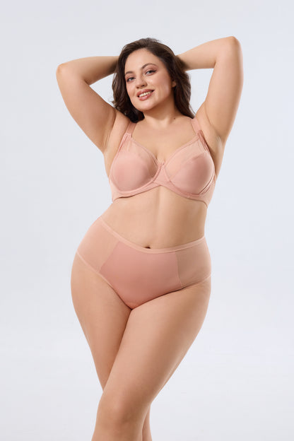 Full Coverage Underwire Lace Bra Set With Comfortable Design