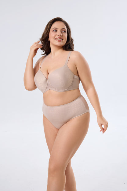 Lift & Shape Underwire Bra Set – Breathable Comfort with a Flattering Fit