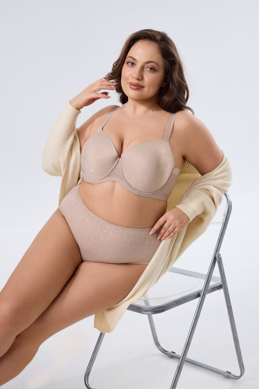 Lift & Shape Underwire Bra Set – Breathable Comfort with a Flattering Fit