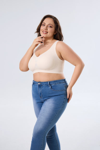 Comfortable Full Coverage Wireless Support Bra