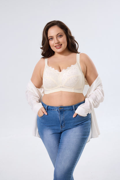 Wireless Lace Full Coverage Shaping Bra