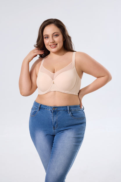 Supportive Full Coverage Underwire Bra with a Sculpted Fit