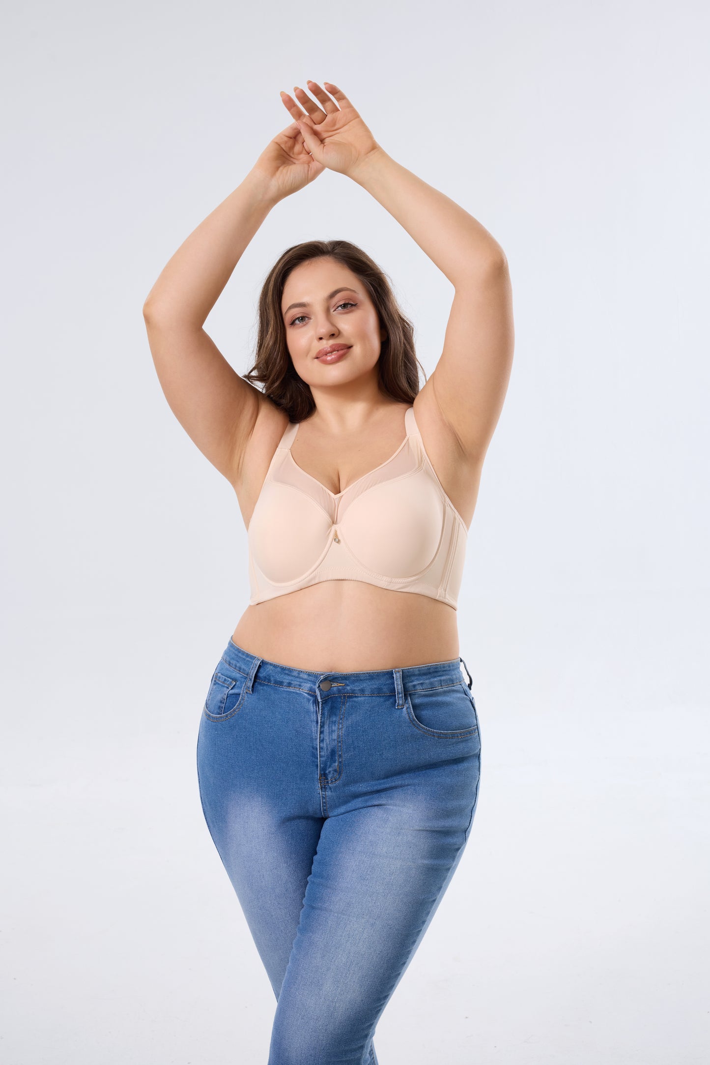 Supportive Full Coverage Underwire Bra with a Sculpted Fit