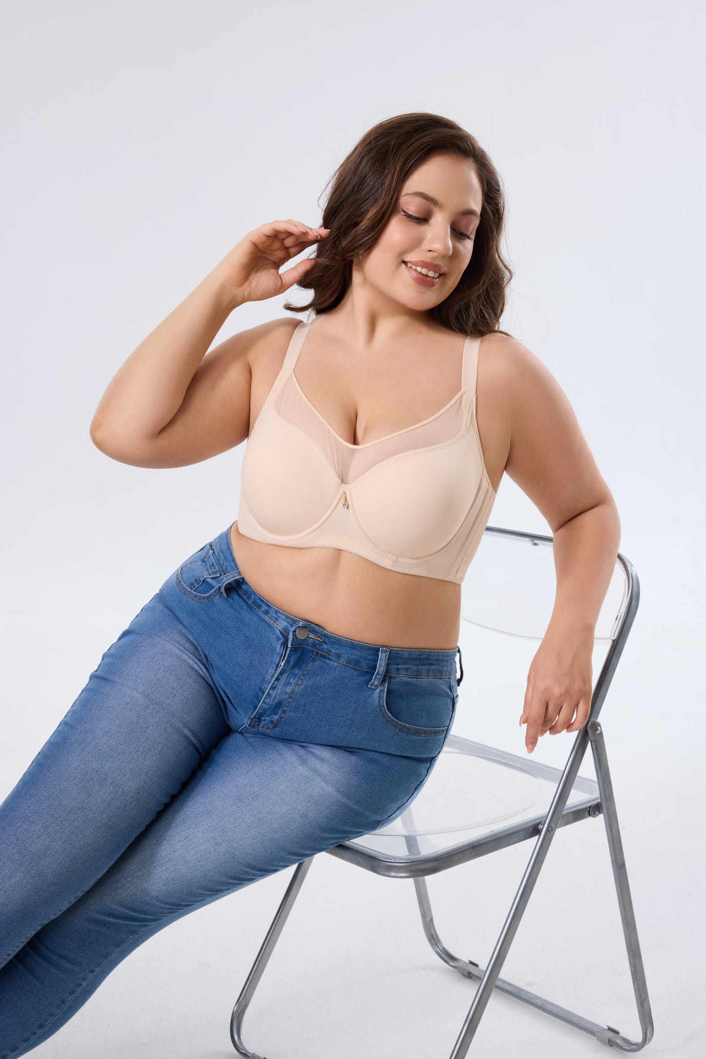 Supportive Full Coverage Underwire Bra with a Sculpted Fit