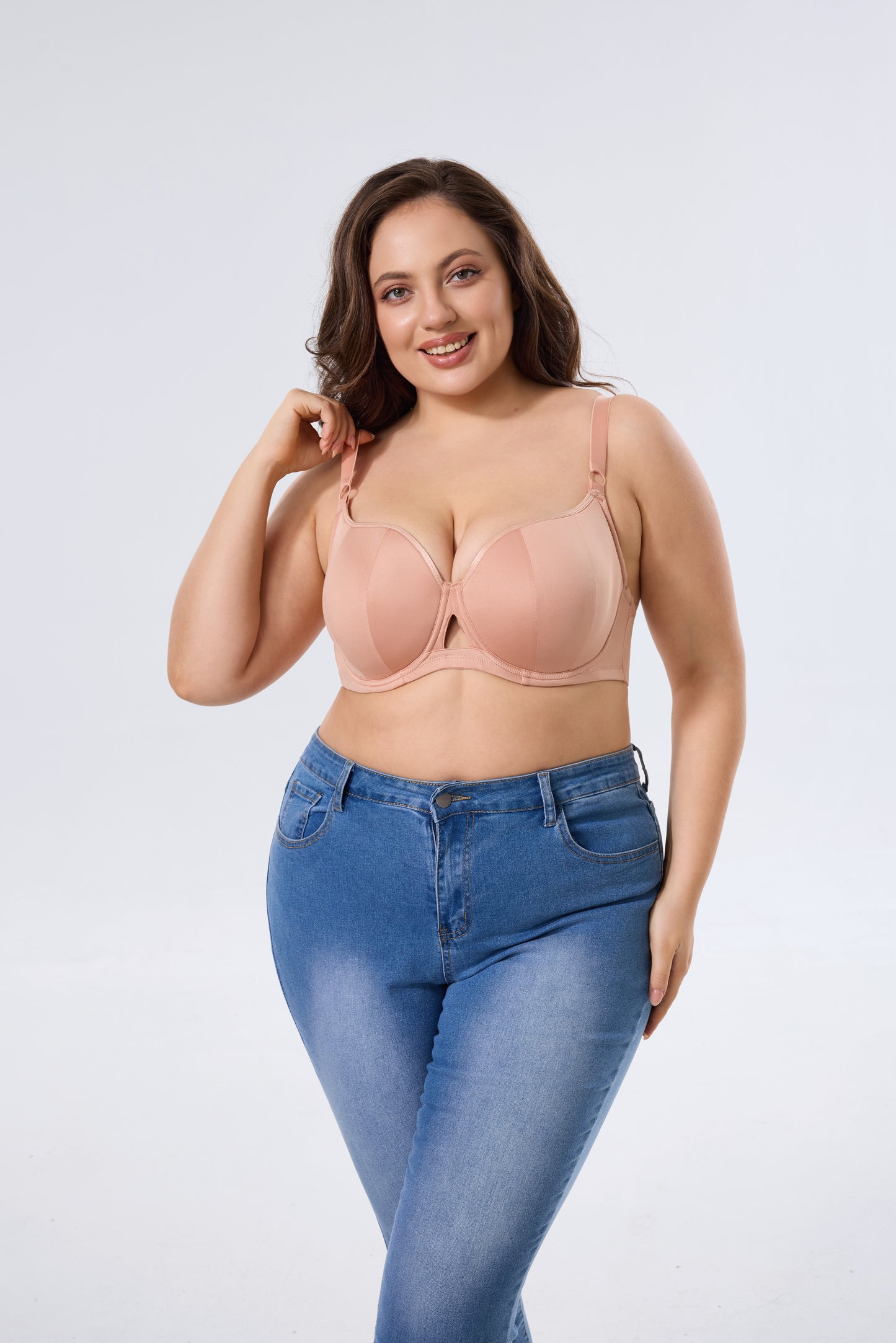 Plus Size Smooth Sculpting Full-Coverage Underwire Bra
