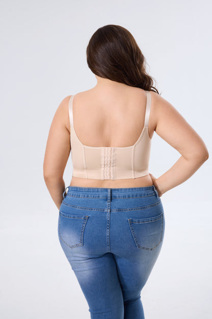 Plus Size Wireless Shaping Bra with Smooth Lift