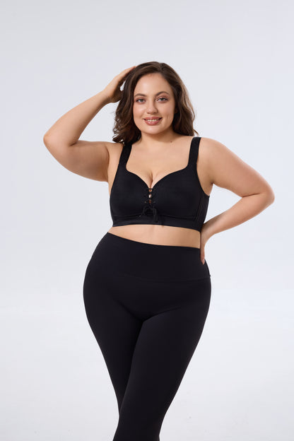 Wireless Smoothing Push-Up Bra with Supportive Fit