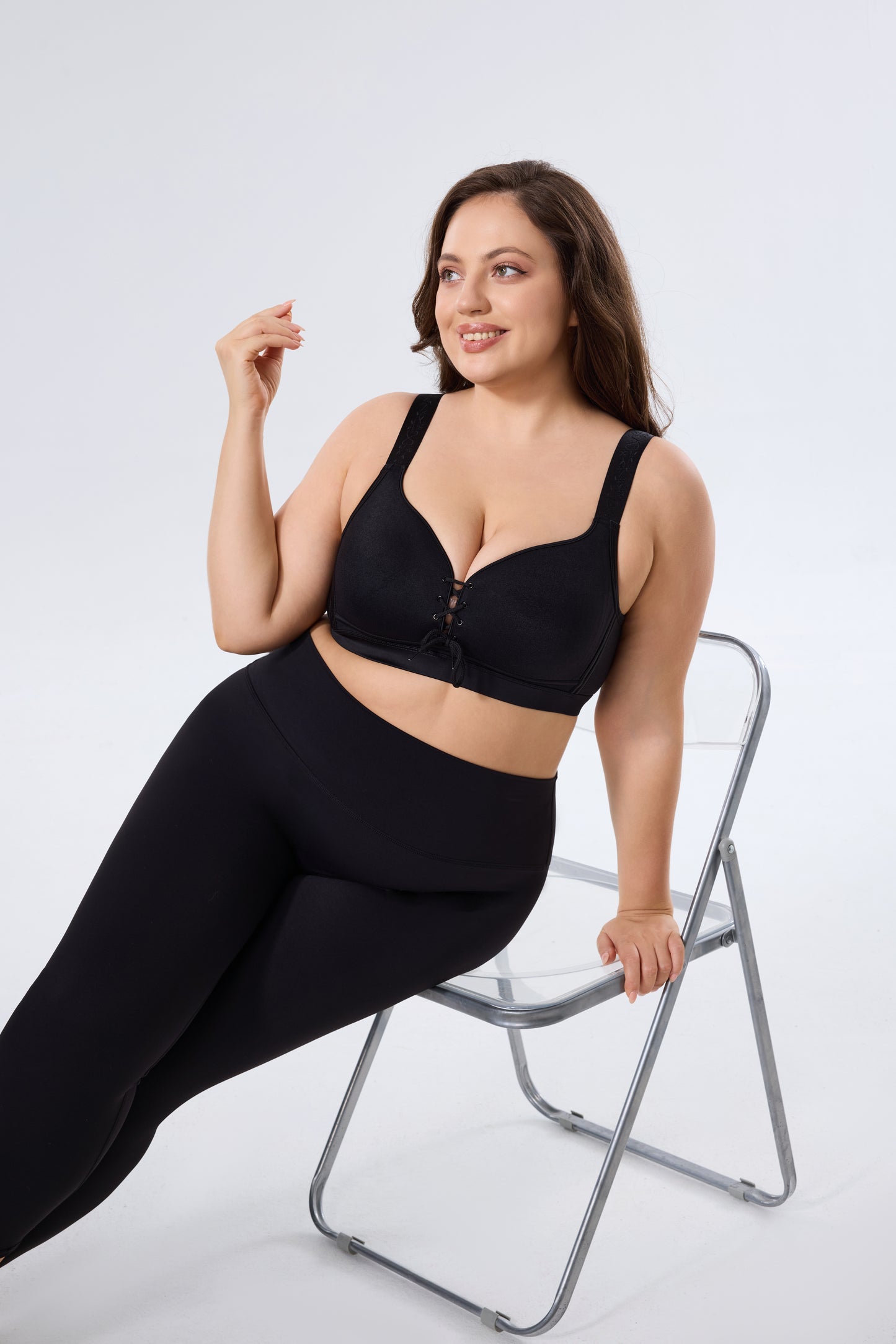 Wireless Smoothing Push-Up Bra with Supportive Fit
