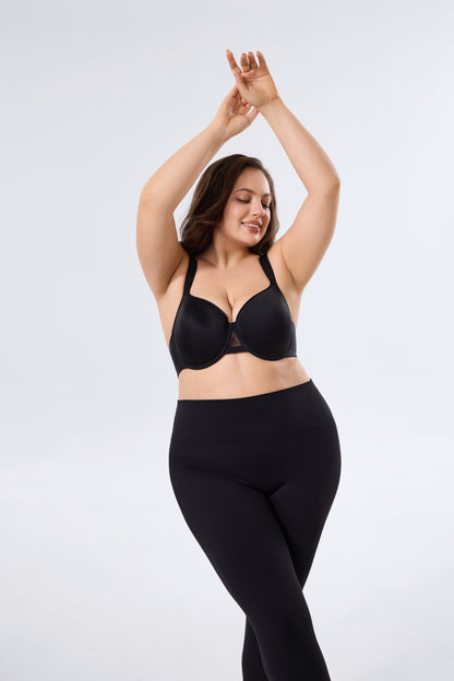 Elegant Breathable Soft Underwire Bra with Natural Lift