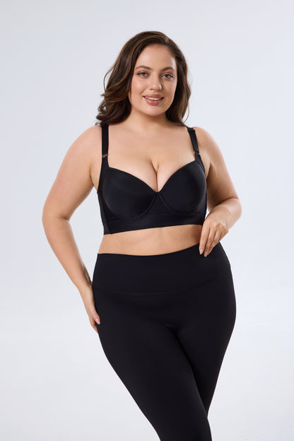 Plus Size Wireless Shaping Bra with Smooth Lift