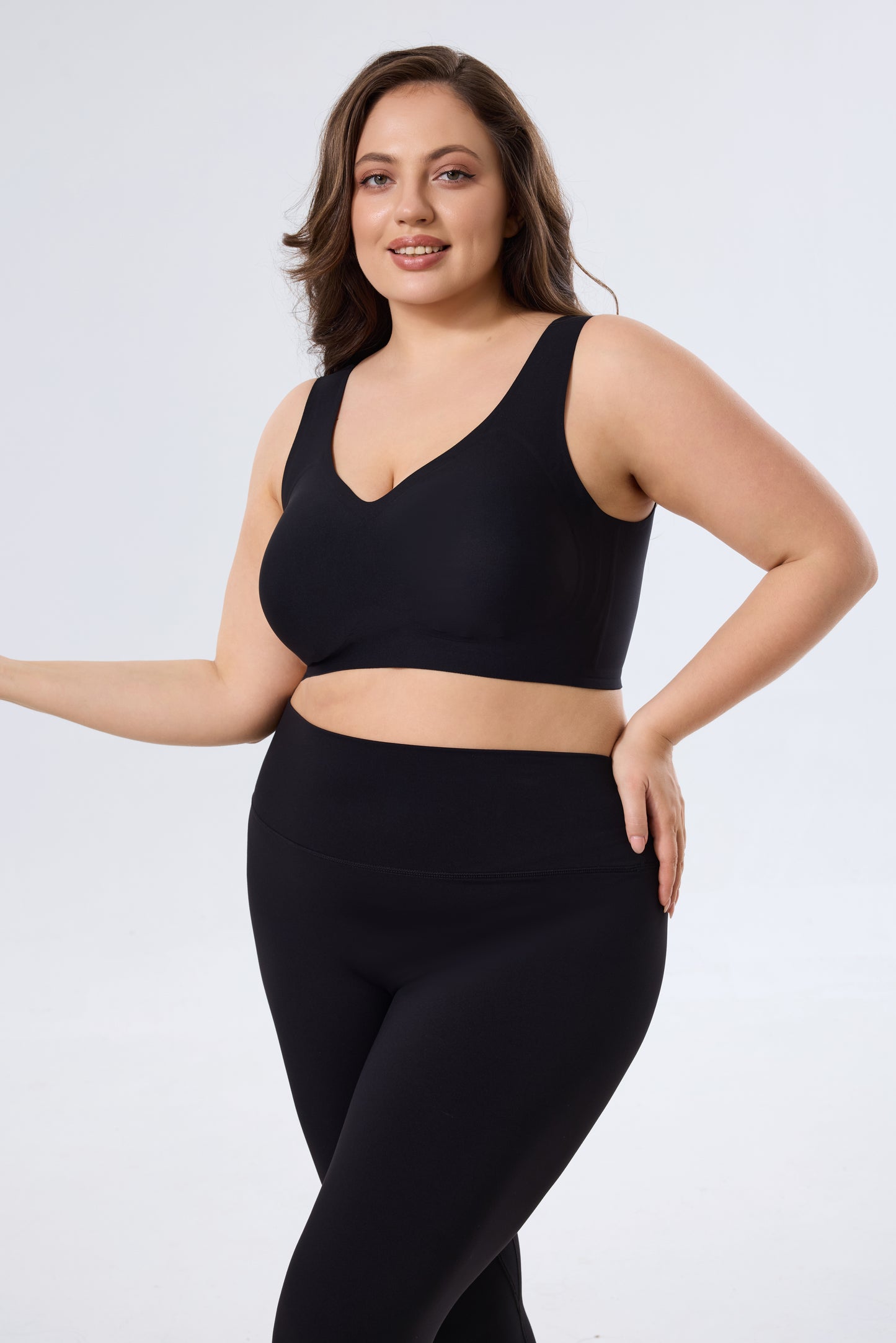 Comfortable Full Coverage Wireless Support Bra
