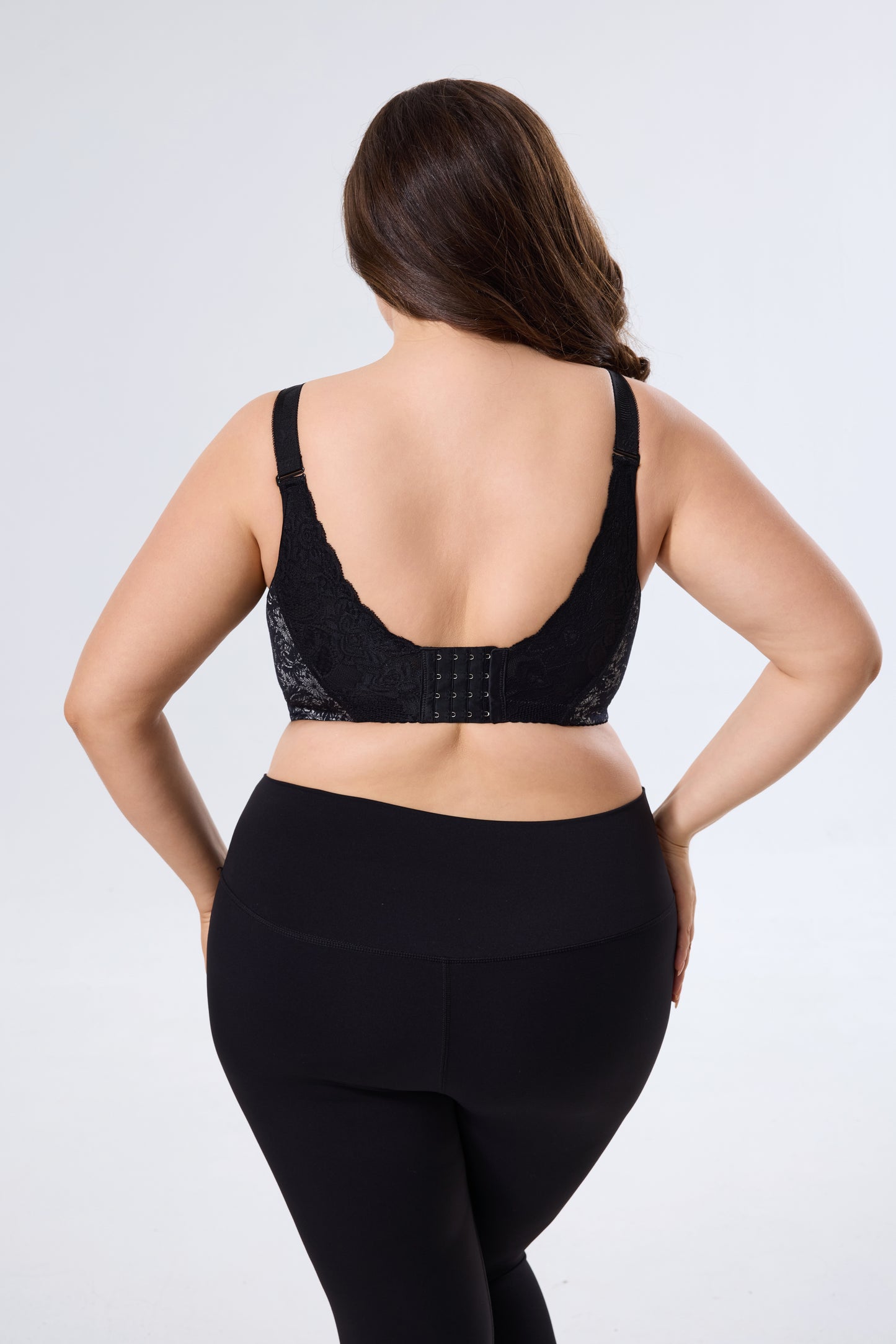 Wireless Full Coverage Lace Support Bra