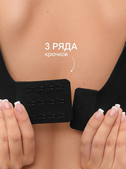 Plus Size Seamless Jelly Glue Bra, Full Cup Mesh Comfortable