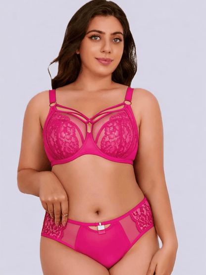 Elegant Plus Size Minimizer Set, All-Day Comfort & Seamless Lifting Support