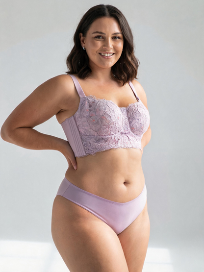 Full Cup Plus Size Side Support Minimizer Bra for Large Bust