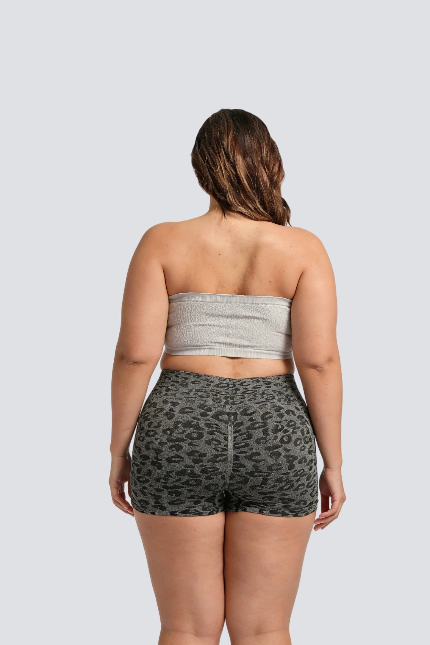 Plus Size Seamless Bandeau Bra with Breathable Support