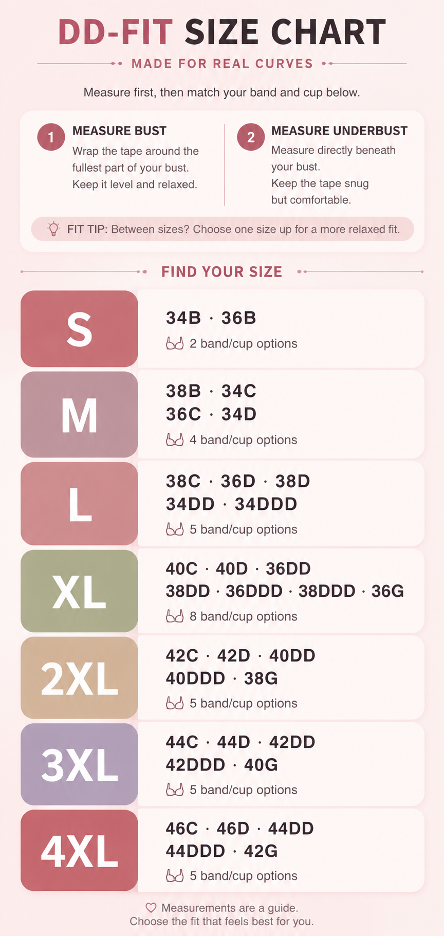 Supportive Lift Design Plus Size Bra With 6-Position Adjustable Straps