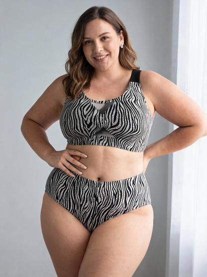 Plus Size Jelly Strip Bra For Women Thin Wireless Minimizer Seamless