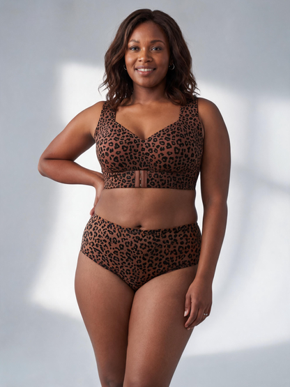 Plus Size Women's Jelly Strip Support Posture Correction Bra