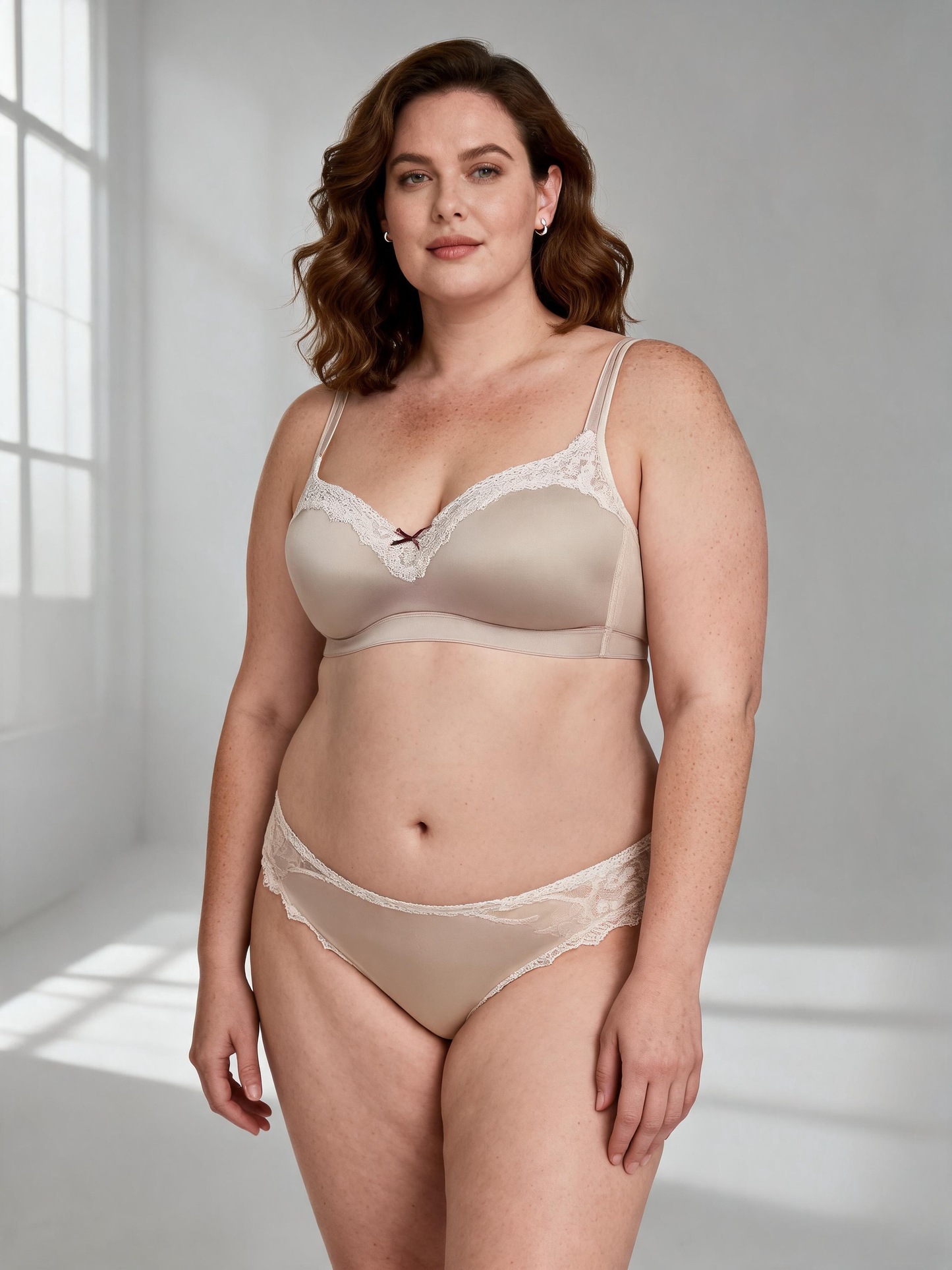 Plus Size Thin Full‑Coverage Smooth Surface Strapless Bra
