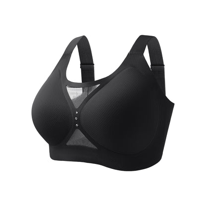 Plus Size Jelly Strip Bra For Women Thin Wireless Minimizer Seamless