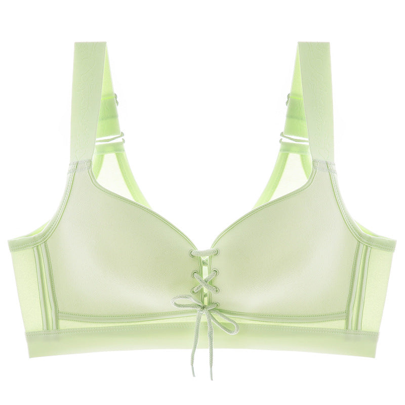 Wireless Smoothing Push-Up Bra with Supportive Fit