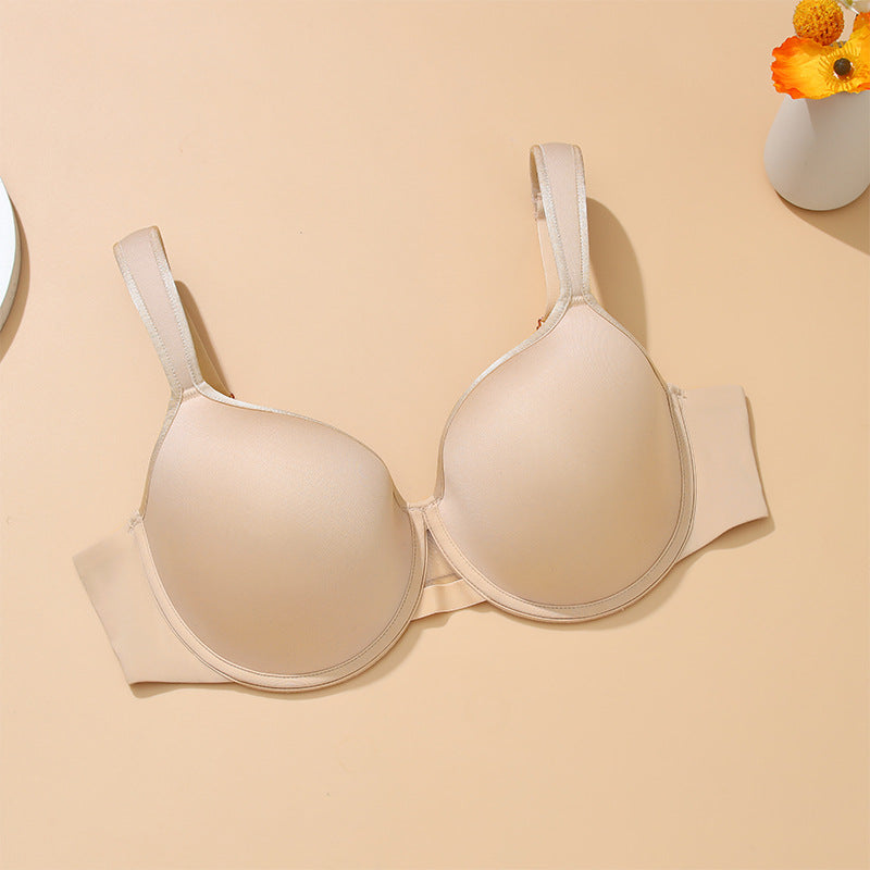 Elegant Breathable Soft Underwire Bra with Natural Lift