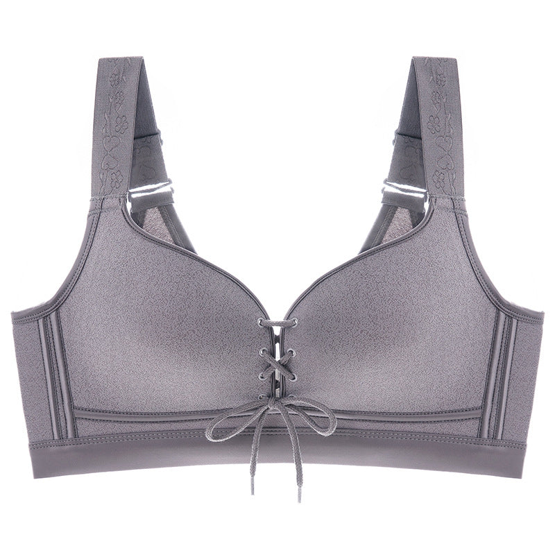 Wireless Smoothing Push-Up Bra with Supportive Fit