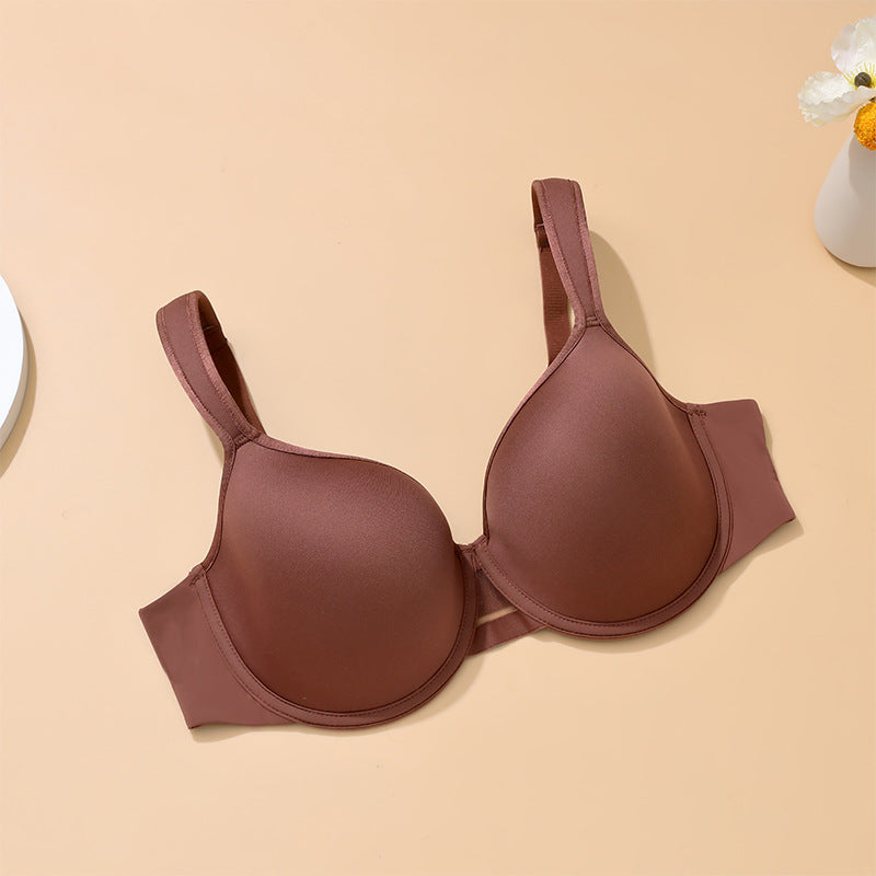 Elegant Breathable Soft Underwire Bra with Natural Lift