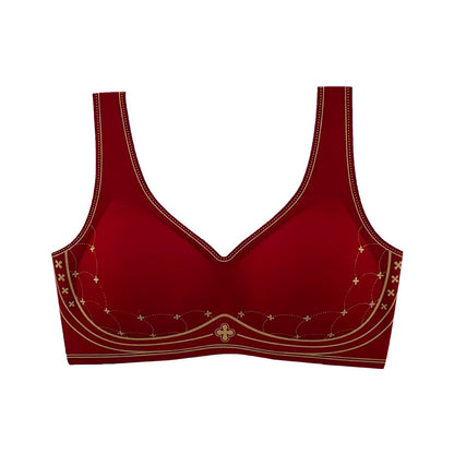 Thin Full‑Coverage Minimizer Bra Side Breast Control & Anti‑Slip