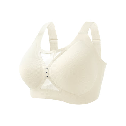 Plus Size Jelly Strip Bra For Women Thin Wireless Minimizer Seamless
