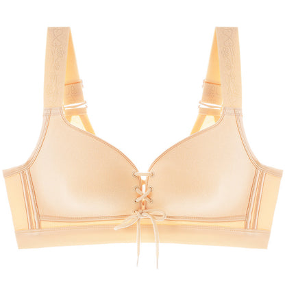 Wireless Smoothing Push-Up Bra with Supportive Fit