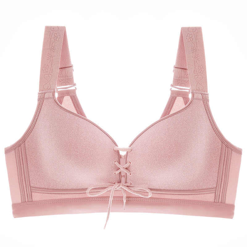 Wireless Smoothing Push-Up Bra with Supportive Fit