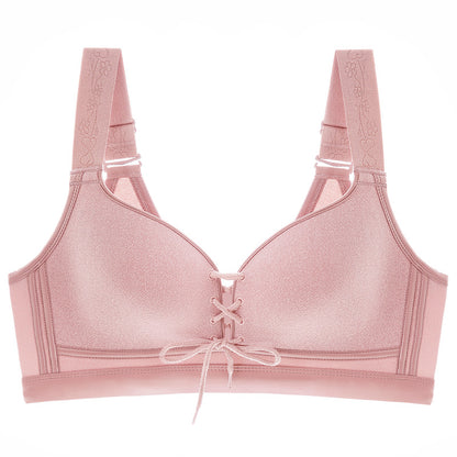 Wireless Smoothing Push-Up Bra with Supportive Fit