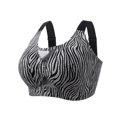 Plus Size Jelly Strip Bra For Women Thin Wireless Minimizer Seamless