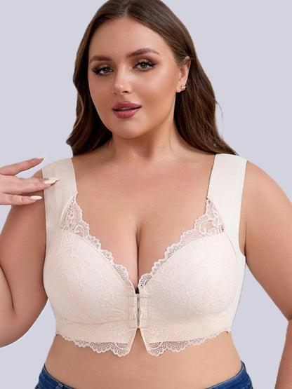 plus size daily wear bra, soft and skin-friendly, no irritation for long-time use.