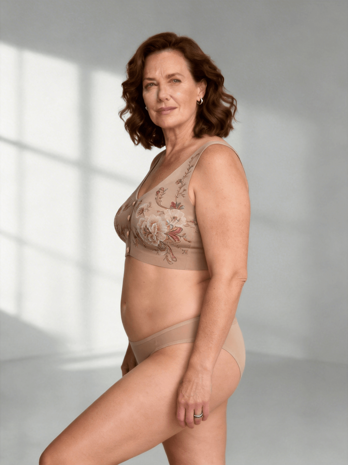 Vintage Style Comfort Bra with Softsupport, Wireless & Seamless