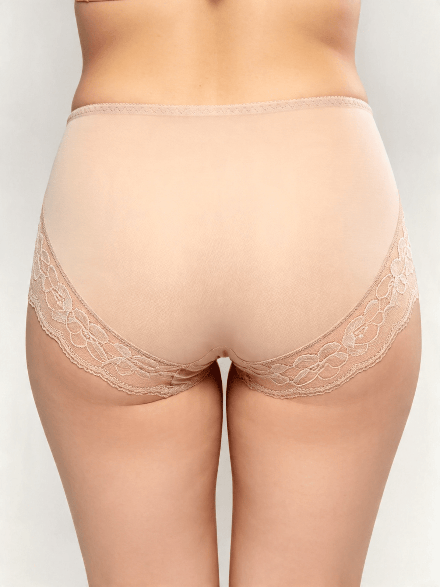 Plus Size High Waist Panties, Seamless & Breathable Underwear