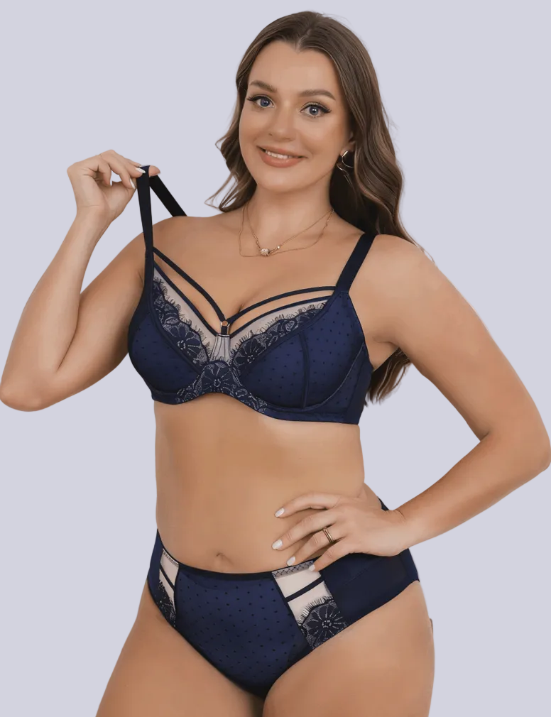 breathable lace full cup bra designed for all-day comfort and lift