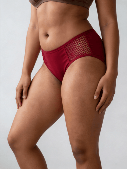 Women's High-Waist Shaping Control Lifter Shaper Panties With Breathable Design