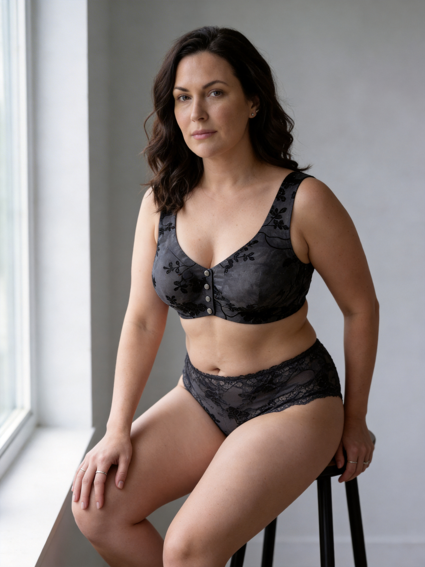 Wireless Front Closure Bra for Middle-Aged and Elderly Women