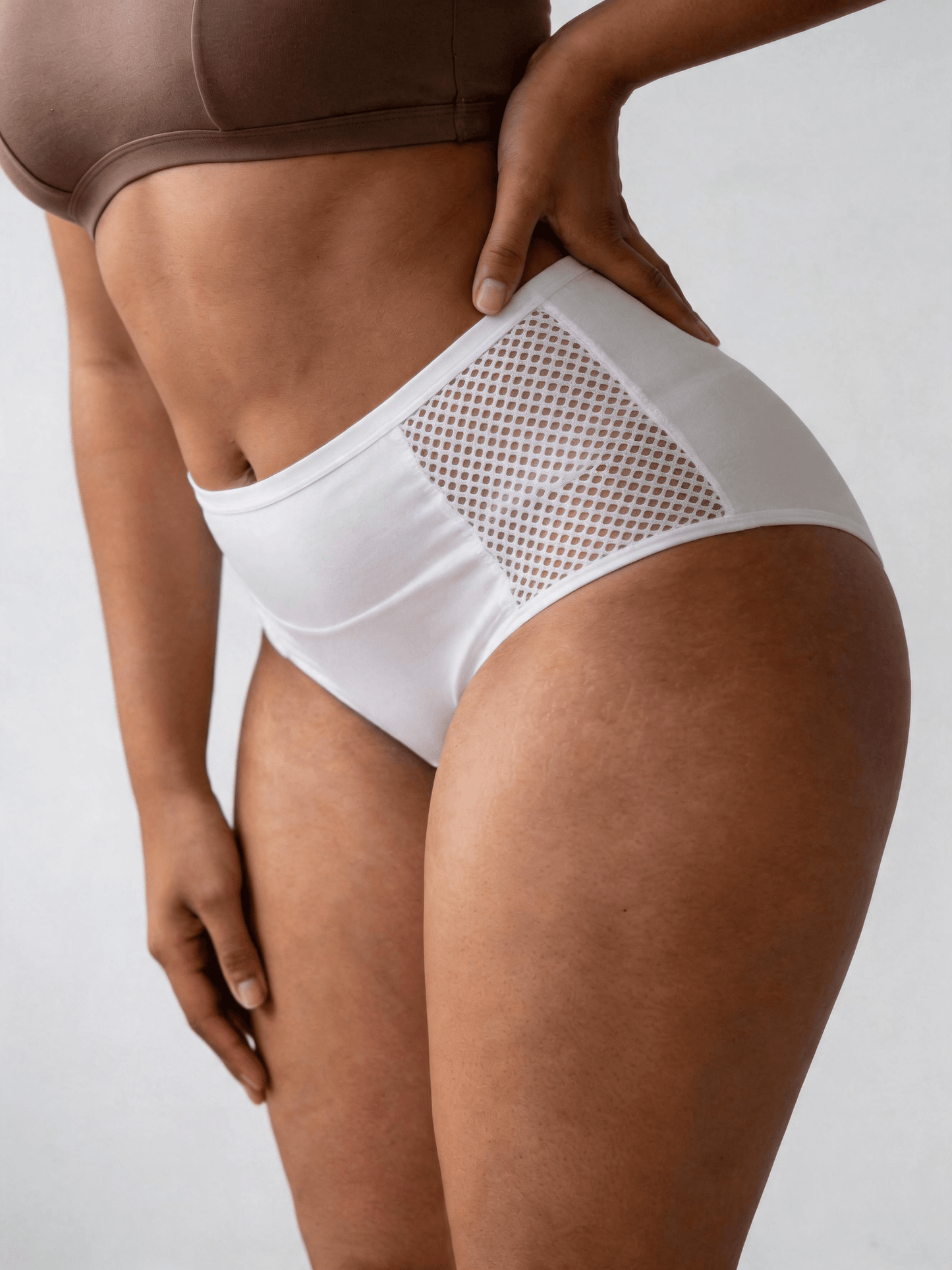 Women's High-Waist Shaping Control Lifter Shaper Panties With Breathable Design