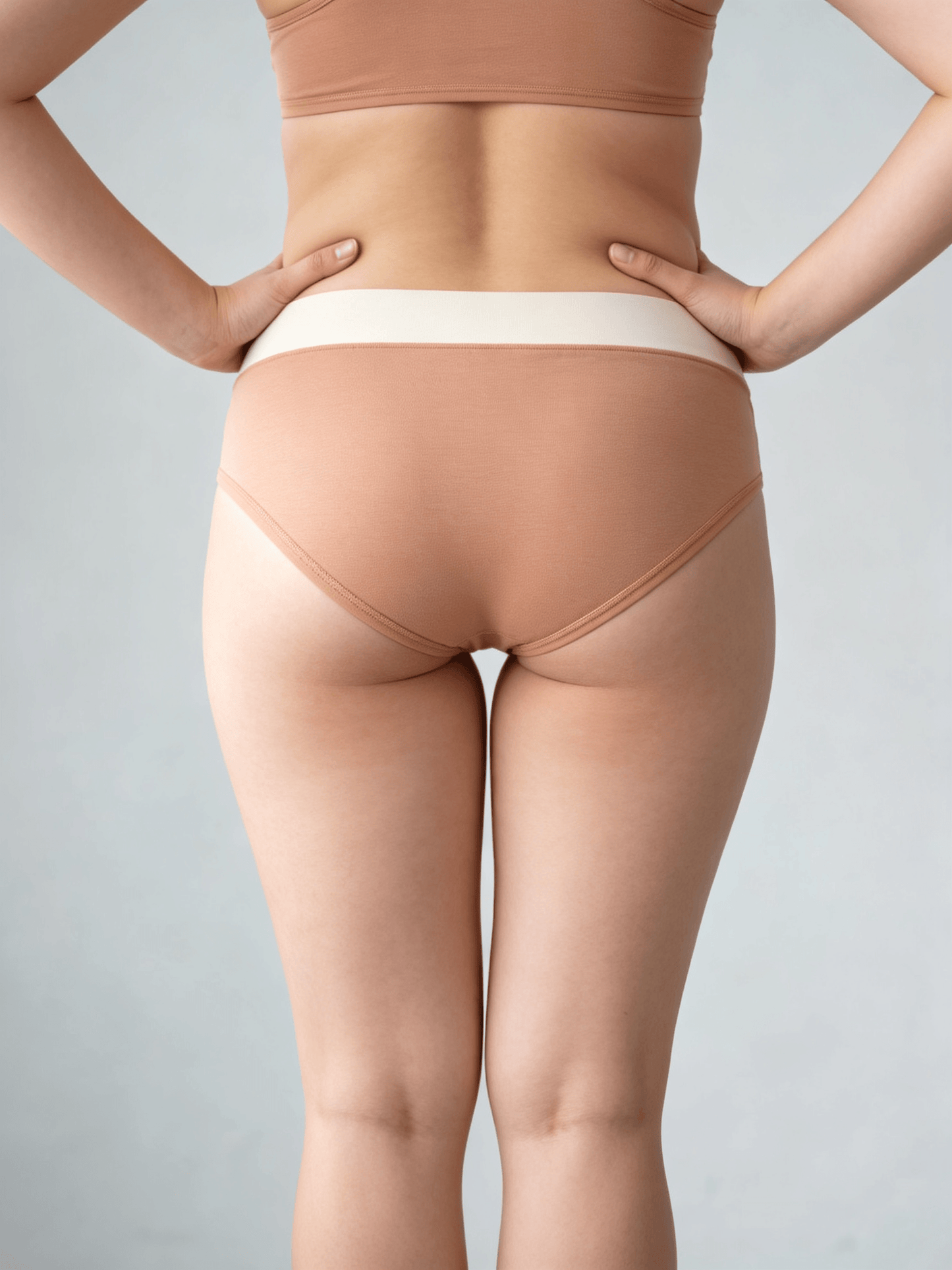 Plus Size Modal Seamless Briefs,  PLA Antibacterial Crotch design Underwear