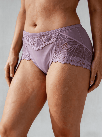 Plus Size Panties for Women, Mid-Rise Hip Lifting Seamless Briefs & Cotton Crotch