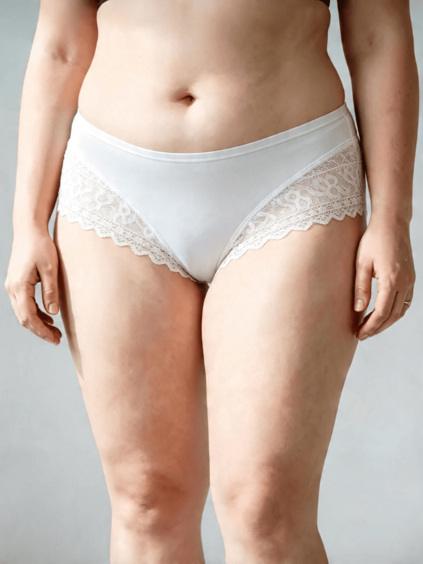 Plus Size Elegant Style Cotton Moisture Panties Breathable Soft Comfort